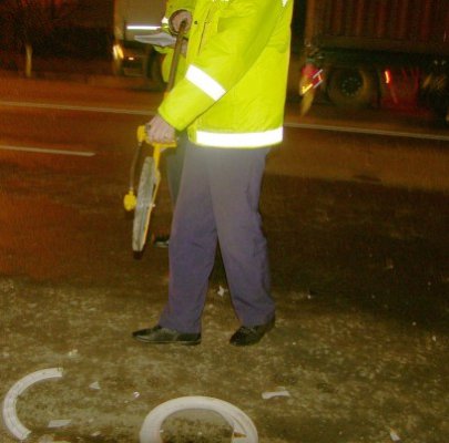 Tânără de 23 de ani, accidentată pe trecerea de pietoni